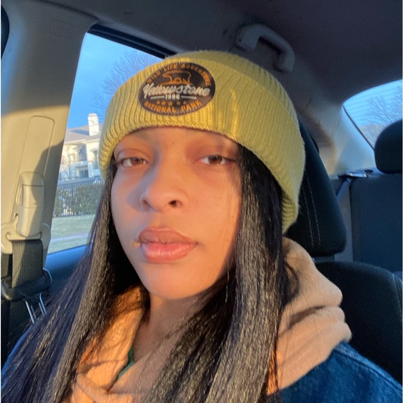 Mustard Yellowstone hat - Picture 2 of 3